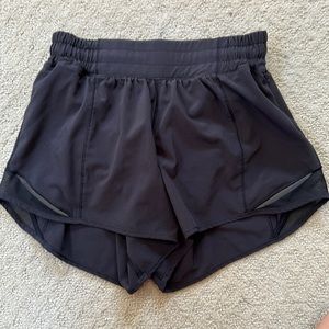 Size 4 lululemon black shorts four inch